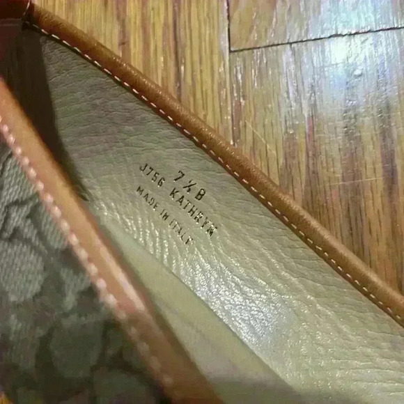 Coach Kathryn C Logo Ballet Kitten Heal Women’s Shoes Size 7.5 - Picture 7 of 14